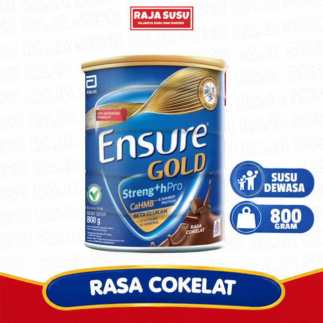 ENSURE GOLD COKELAT 800GR