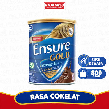 ENSURE GOLD COKELAT 800GR