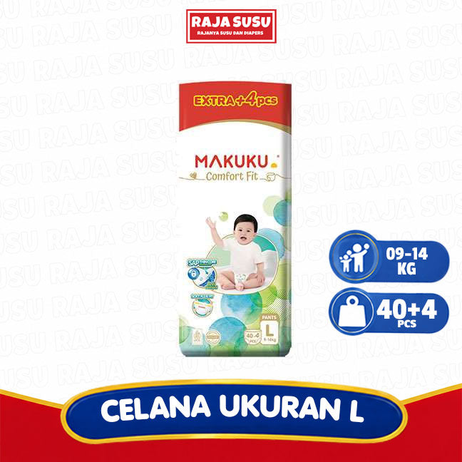 MAKUKU AIR DIAPERS COMFORT FIT PANTS L40+4