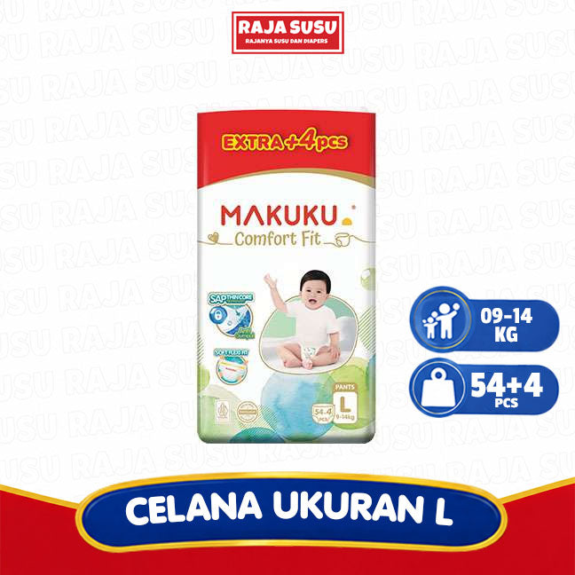 MAKUKU AIR DIAPERS COMFORT FIT PANTS L54+4