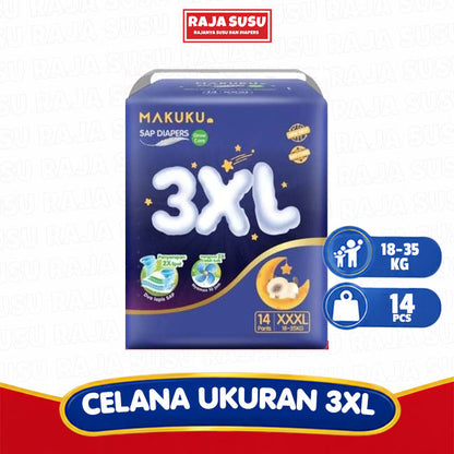 MAKUKU SAP DIAPERS XXXL14