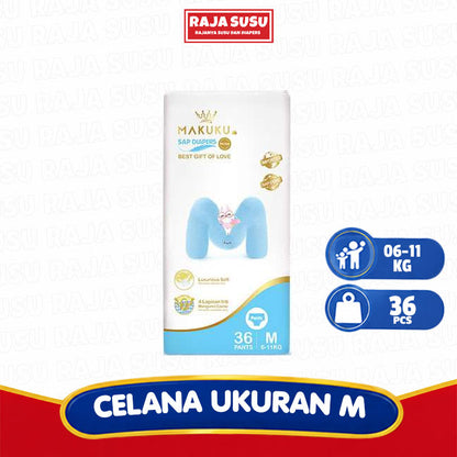 MAKUKU AIR DIAPERS PRO CARE PANTS M36