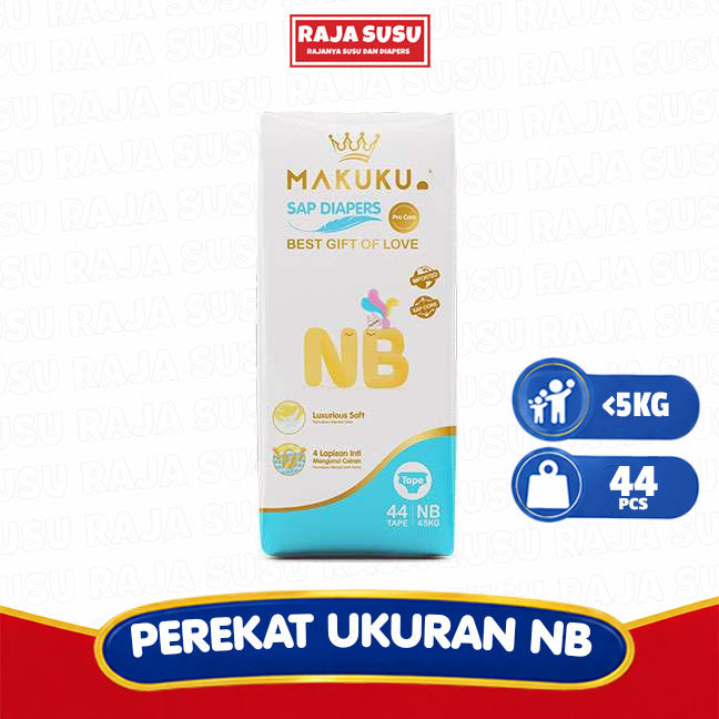 MAKUKU SAP DIAPERS PRO CARE TAPE NB44