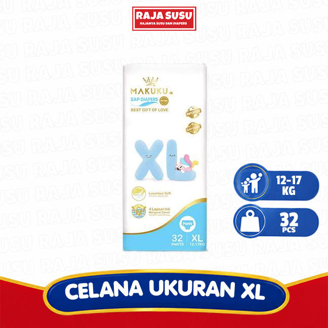 MAKUKU SAP DIAPERS PRO CARE PANTS XL32