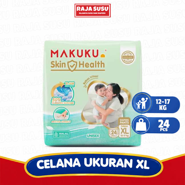 MAKUKU DIAPERS SKIN HEALTH PANTS XL24