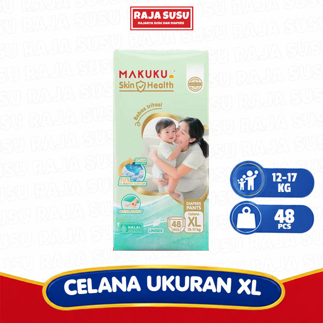 MAKUKU DIAPERS SKIN HEALTH PANTS XL48