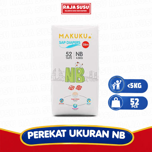 MAKUKU AIR DIAPERS NB52