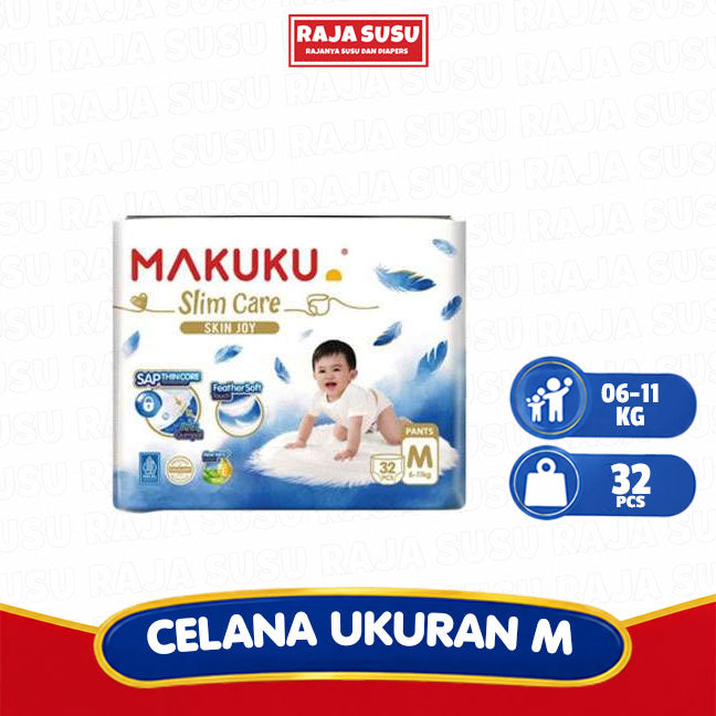 MAKUKU SAP DIAPERS SLIM CARE PANTS M32