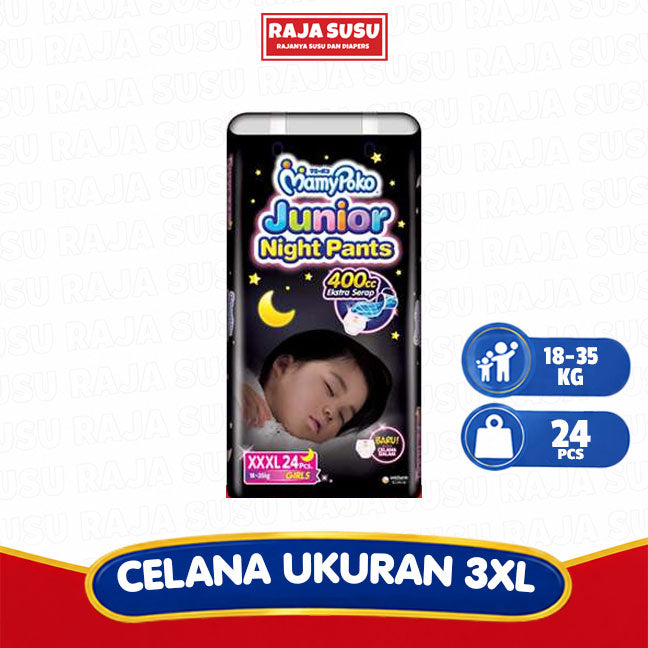 MAMY POKO PANTS JUNIOR NIGHT XXXL 24 GIRLS