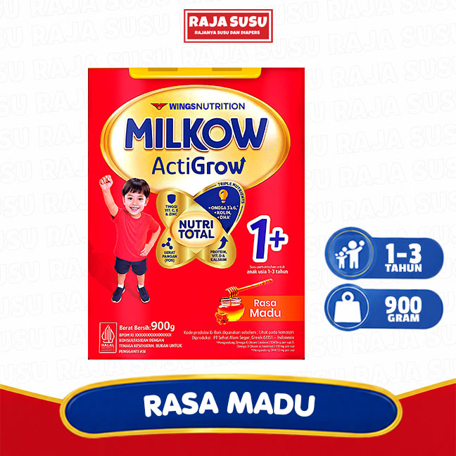 MILKOW 1+ MADU 900GR CAN