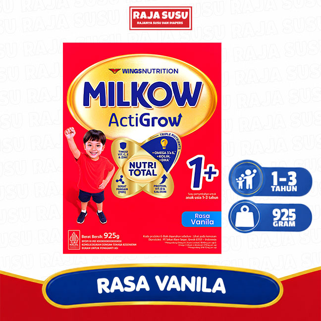 MILKOW 1+ VANILA 925GR BOX