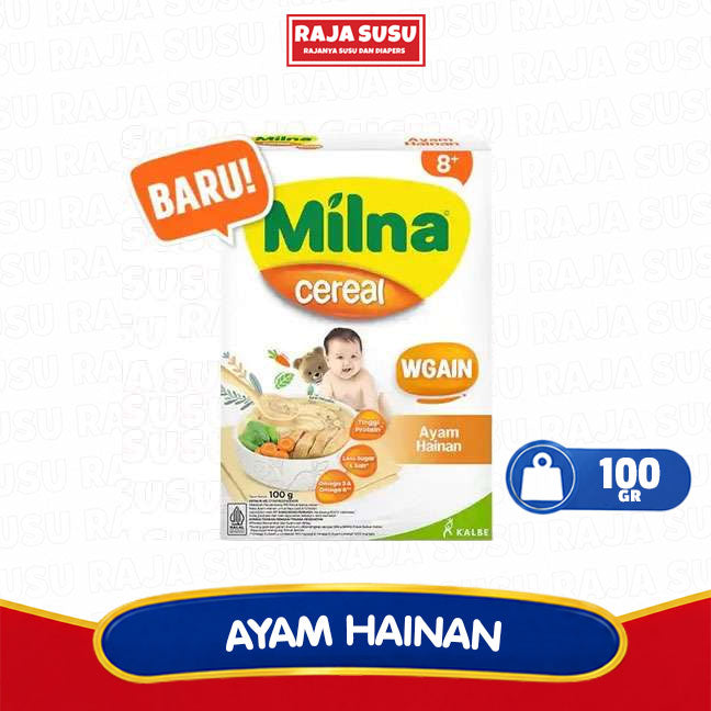 MILNA WGAIN 8+ AYAM HAINAN 100GR