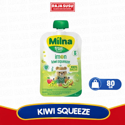 MILNA FRUIT PUREE IMON KIWI SQUEEZE 80GR