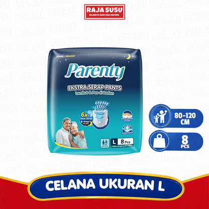 MAKUKU PARENTY ADULT PANTS HEAVY FLOW L8