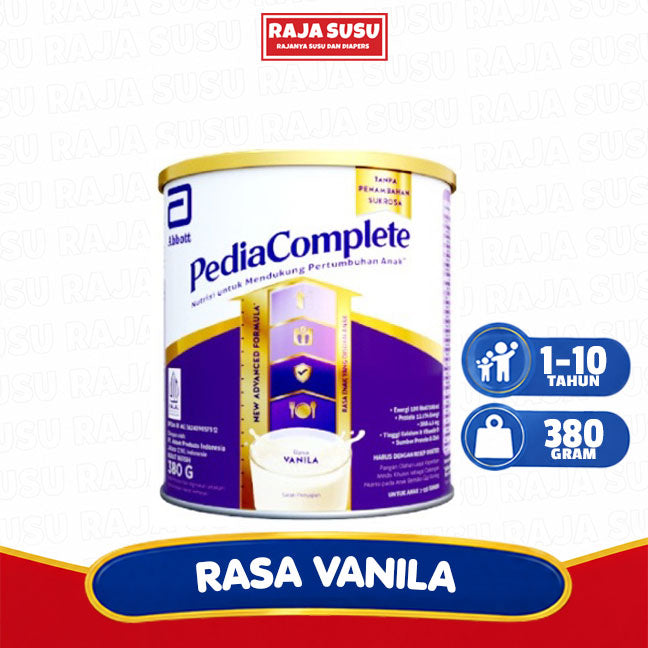 PEDIASURE COMPLETE VANILA 380GR