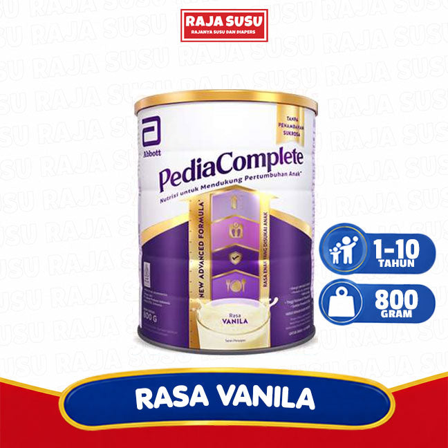 PEDIASURE COMPLETE VANILA 800 GR
