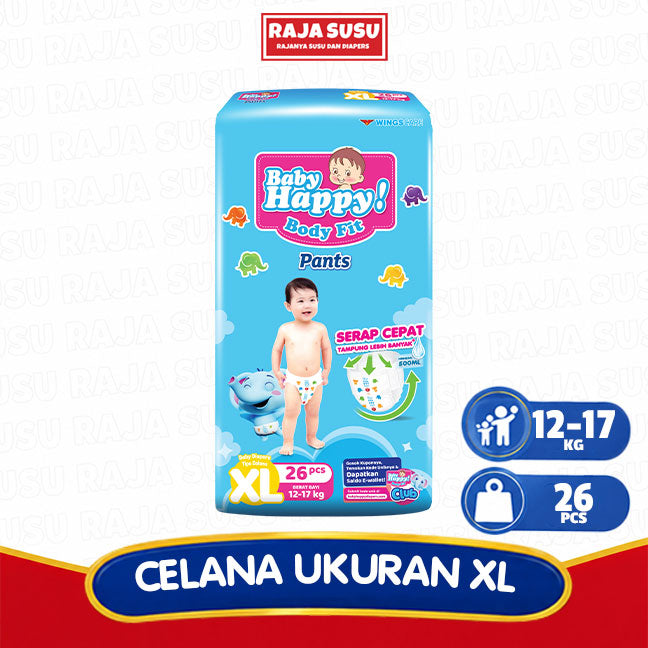 BABY HAPPY PANTS XL 26