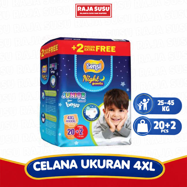SENSI NIGHT PANTS XXXXL20+2 BOY