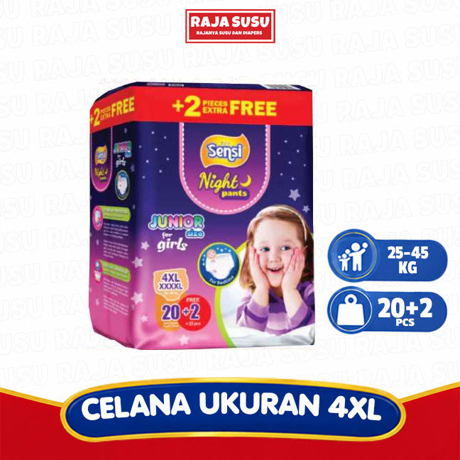 SENSI NIGHT PANTS XXXXL20+2 GIRL