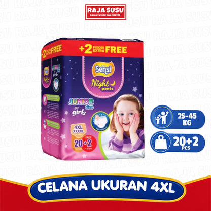 SENSI NIGHT PANTS XXXXL20+2 GIRL