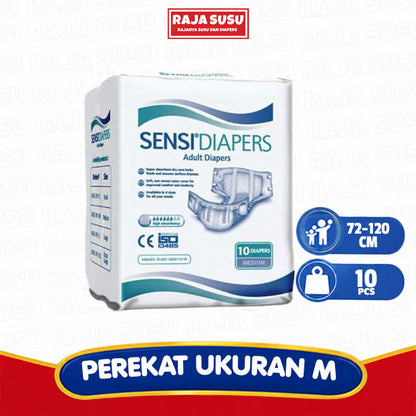SENSI ADULT DIAPERS M10