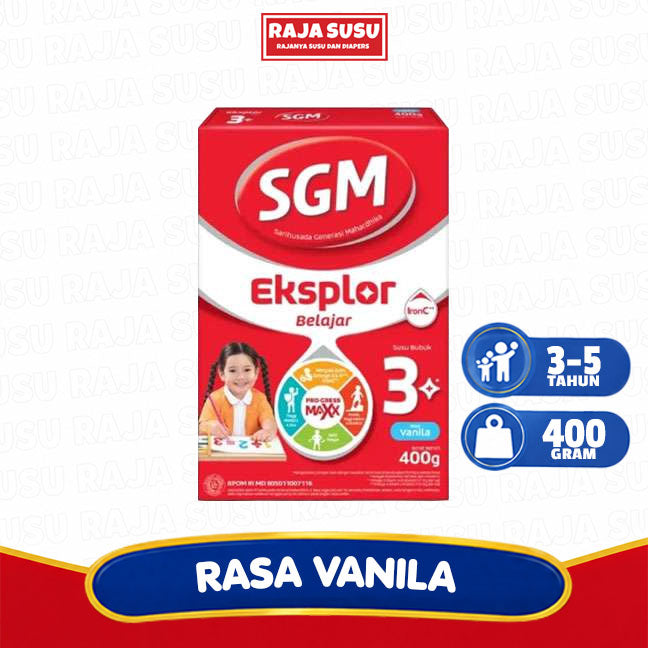 SGM 3+ VANILA 400 GR