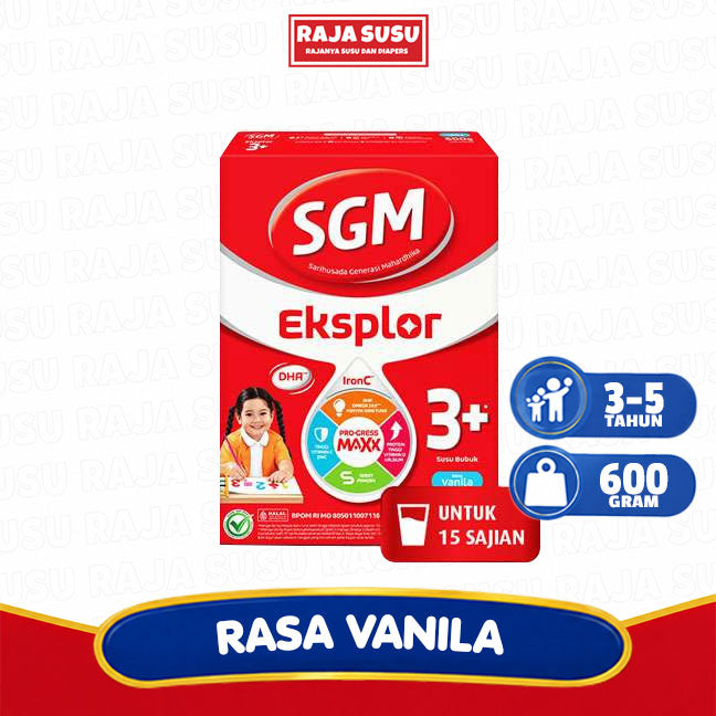 SGM 3+ VANILA 600GR