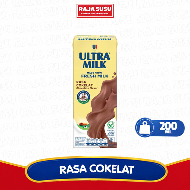 ULTRA MILK COKELAT 200 ML
