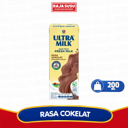 ULTRA MILK COKELAT 200 ML