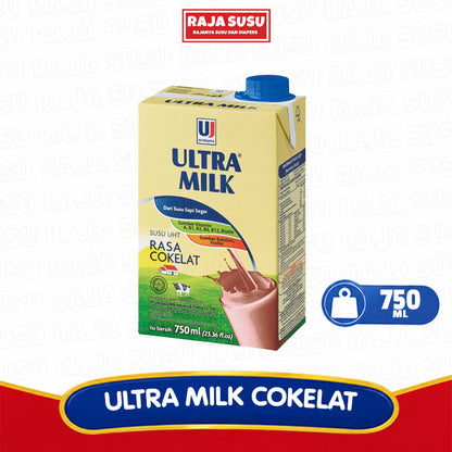 ULTRA MILK COKELAT 750 ML