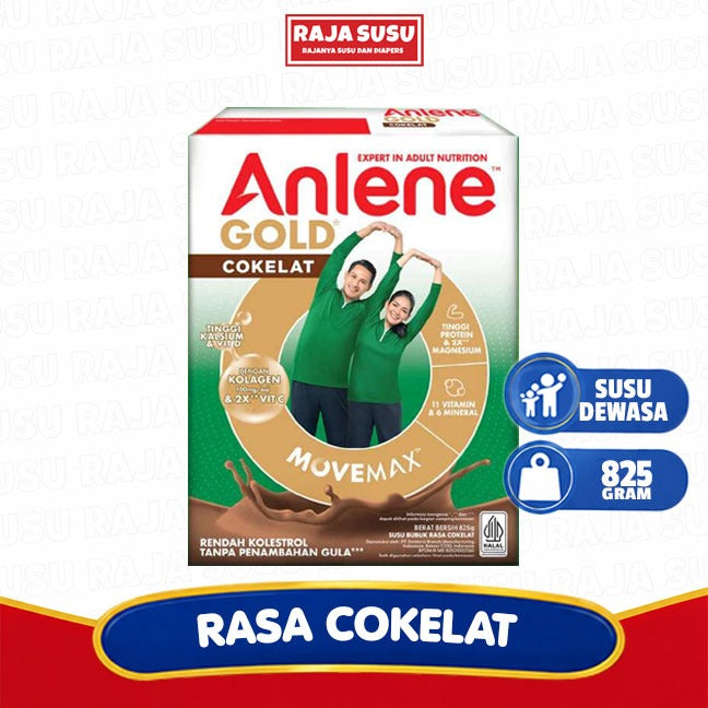 ANLENE GOLD COKELAT 825GR