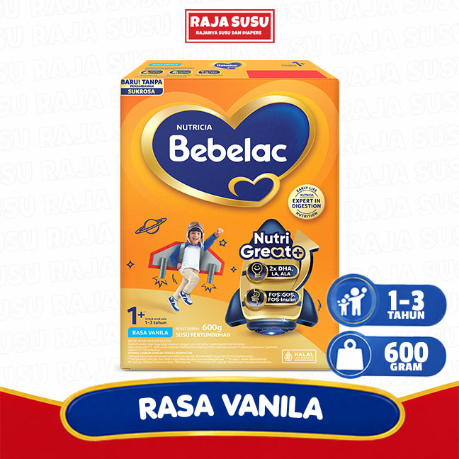 BEBELAC 1+ VANILA 600 GR