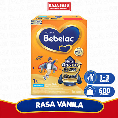 BEBELAC 1+ VANILA 600 GR