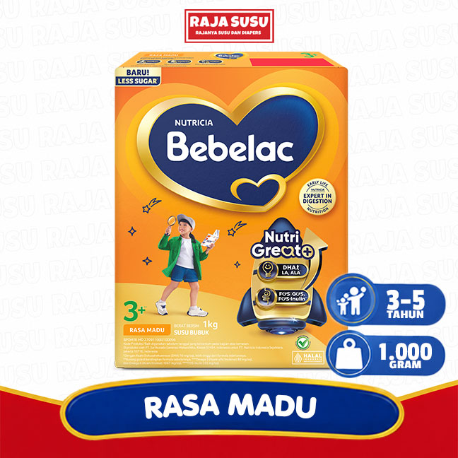 BEBELAC 3+ MADU 1000GR