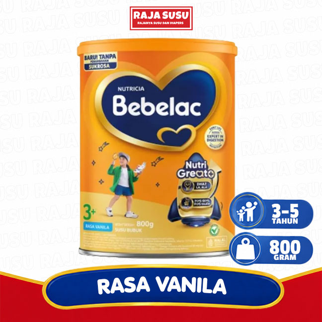 BEBELAC 3+ VANILA 800 GR