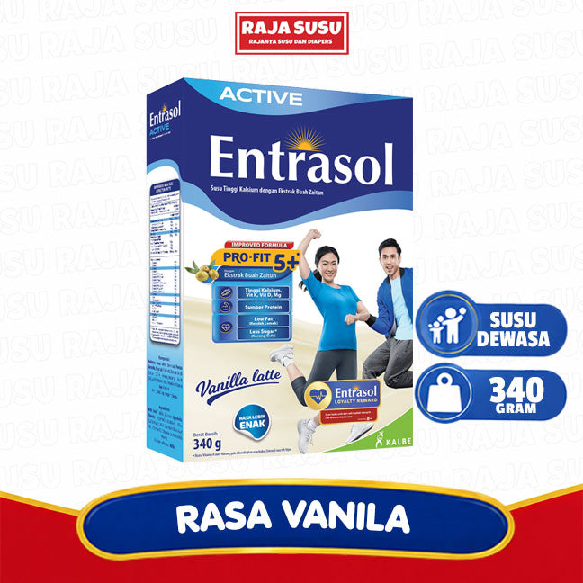 ENTRASOL ACTIVE VANILA 340 GR