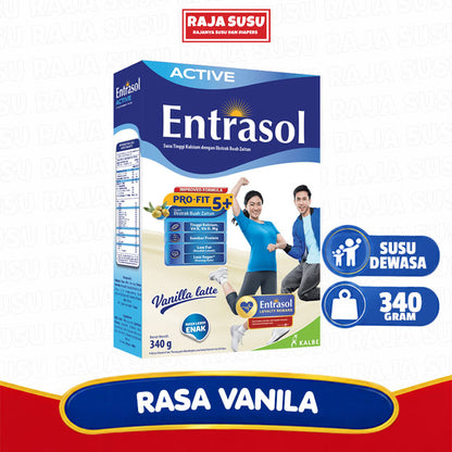 ENTRASOL ACTIVE VANILA 340 GR