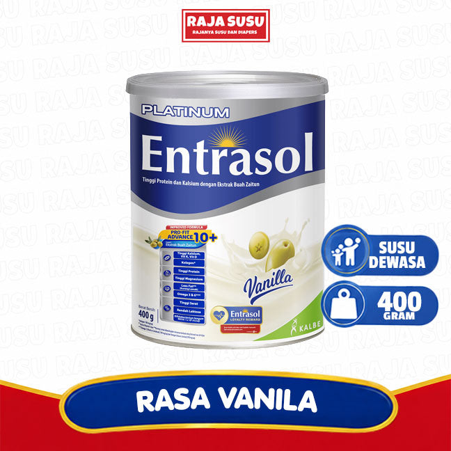 ENTRASOL SENIOR PLATINUM VANILA 400 GR