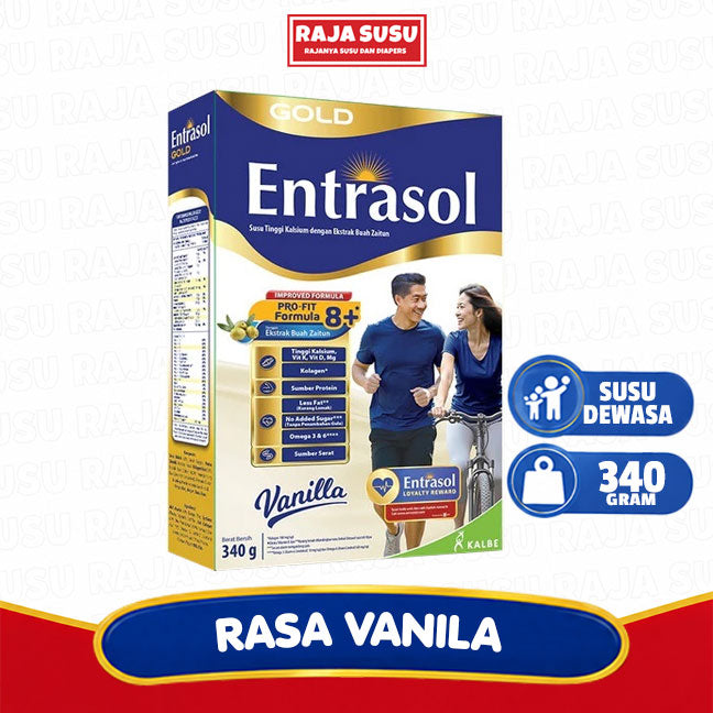 ENTRASOL GOLD VANILA 340 GR