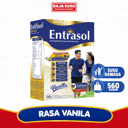 ENTRASOL GOLD VANILA 560GR
