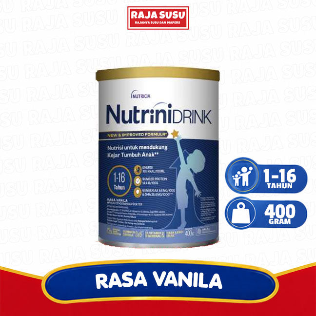 NUTRINIDRINK POWDER VANILA 400GR NEW