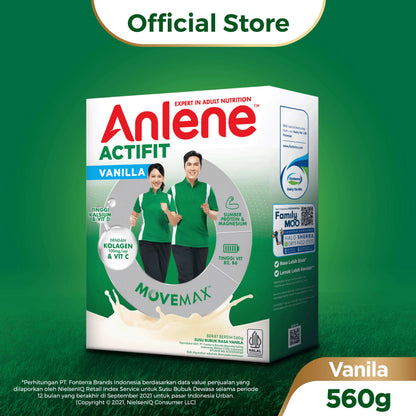 ANLENE ACTIFIT VANILA 560GR